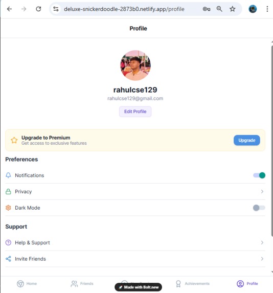 RealStreak – screenshot 4