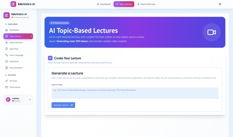 EduvoiceAI – screenshot 2