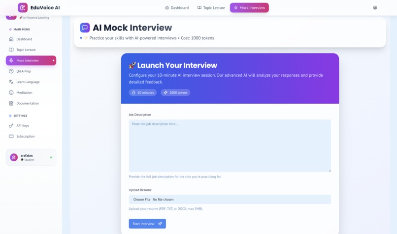 EduvoiceAI – screenshot 3