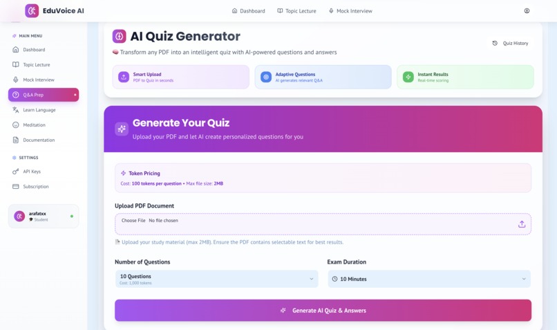 EduvoiceAI – screenshot 4