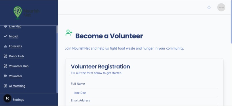 Nourishnet – screenshot 4