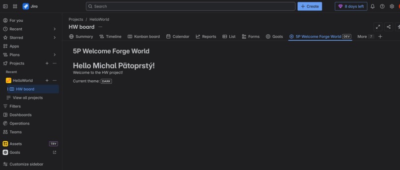 5P Welcome Forge World – screenshot 1