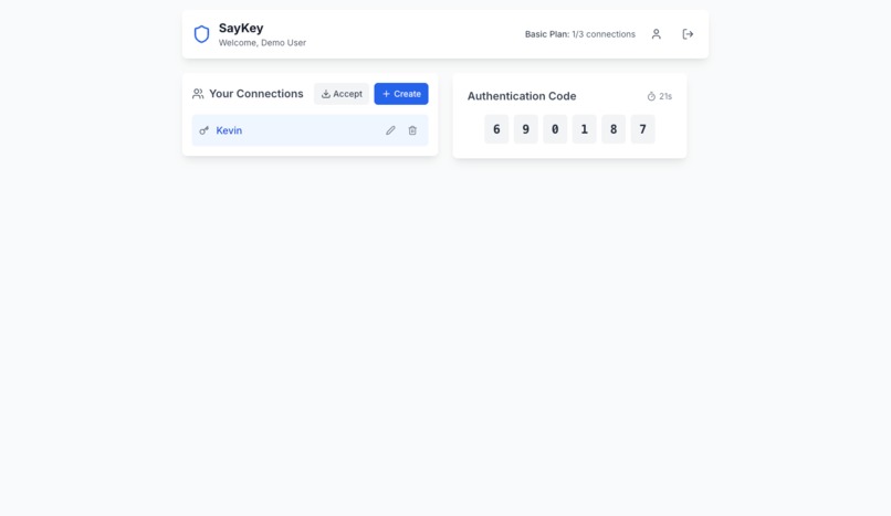 SayKey – screenshot 2