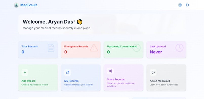 MediVault – screenshot 2
