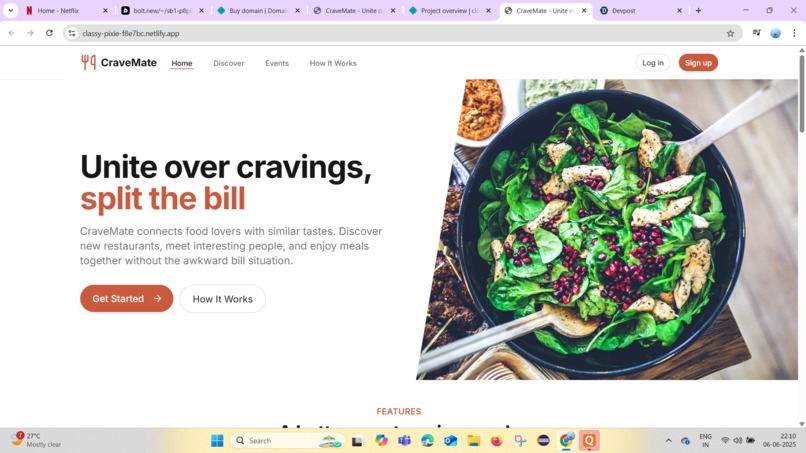 CraveMate – screenshot 1
