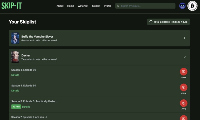 SkipIt – screenshot 4