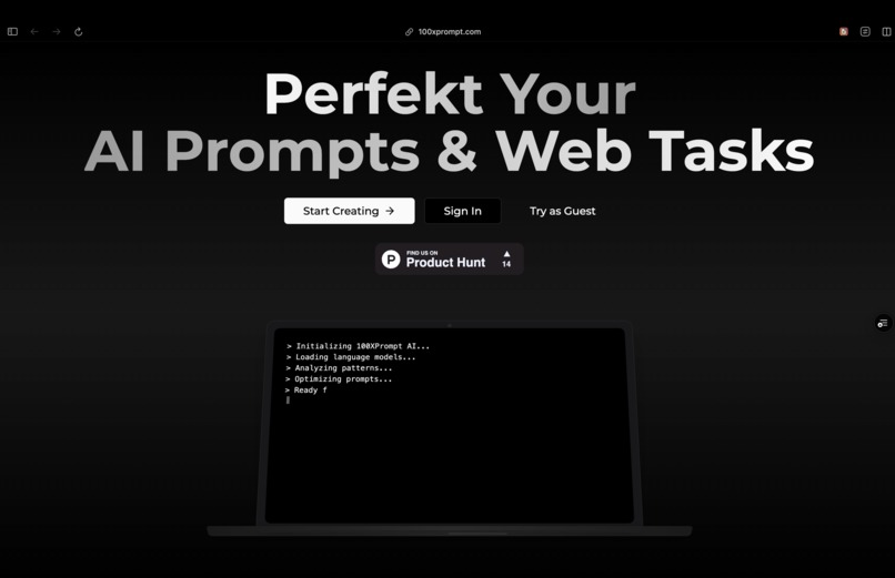 100XPrompt – screenshot 2