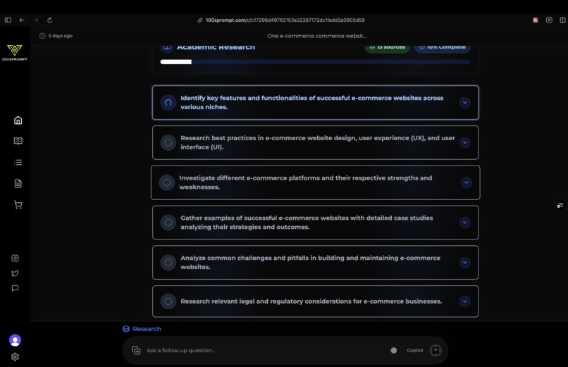 100XPrompt – screenshot 6
