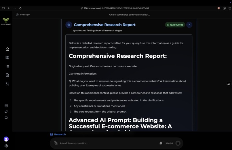 100XPrompt – screenshot 6