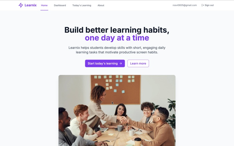  Learnix – screenshot 1