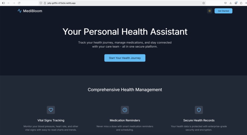 MediBloom – screenshot 1
