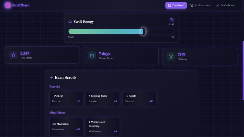 SCROLL2EARN – screenshot 3