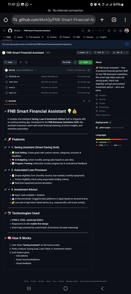 FNB Smart Financial Assistant  – screenshot 2