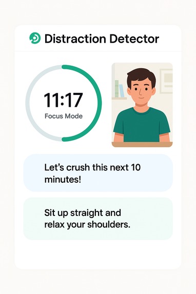 Distraction Detector  – screenshot 1