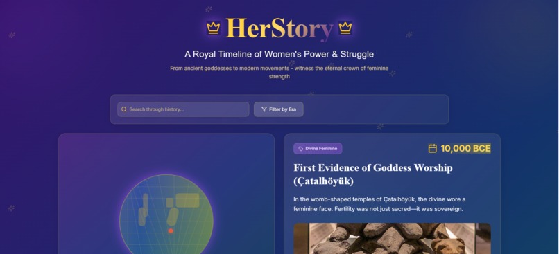 HerStory: Royal Timeline of Women’s Empowerment – screenshot 2