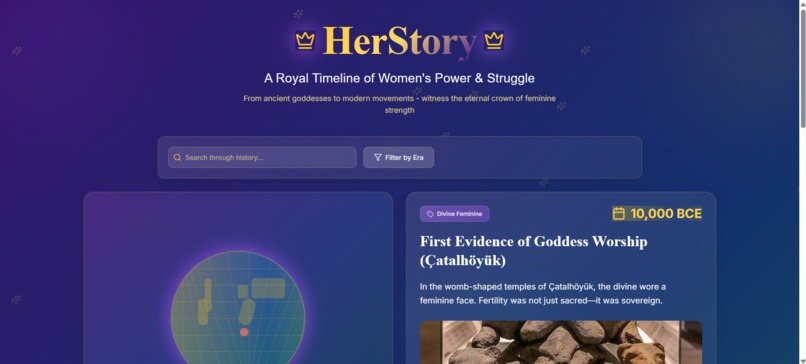 HerStory: Royal Timeline of Women’s Empowerment – screenshot 4
