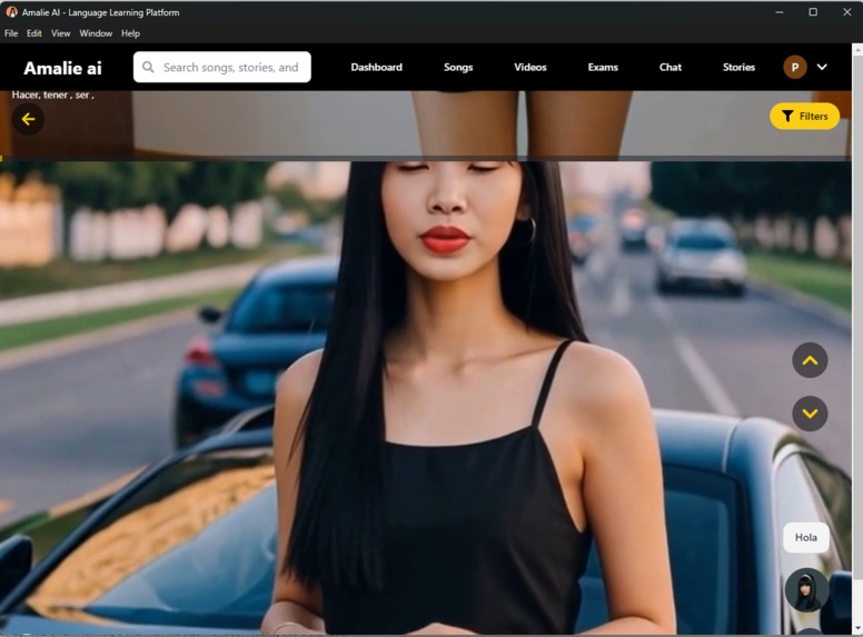 Amalie Ai Spanish Learning – screenshot 1