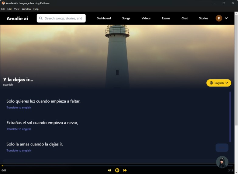 Amalie Ai Spanish Learning – screenshot 5