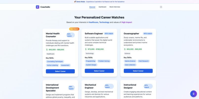 Coachello – screenshot 2
