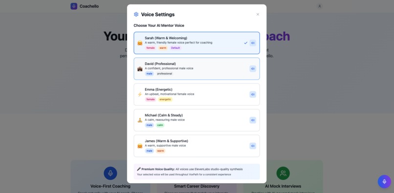 Coachello – screenshot 5