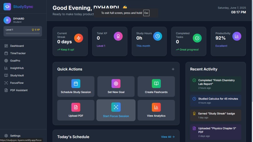 StudySync – screenshot 3