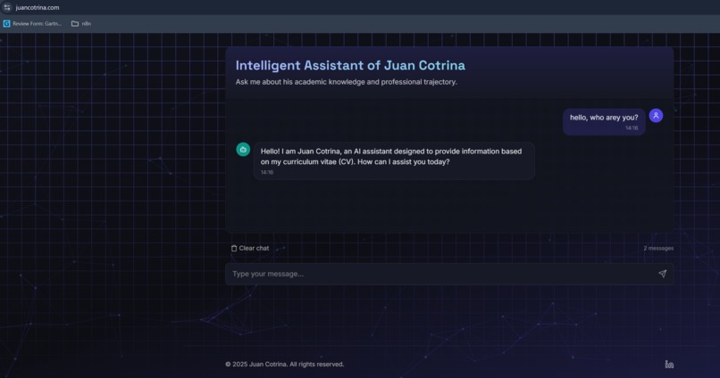  Intelligent Assistant of Juan Cotrina – screenshot 6