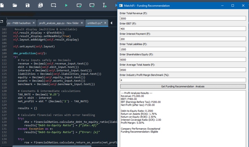 MatchiFi – screenshot 1