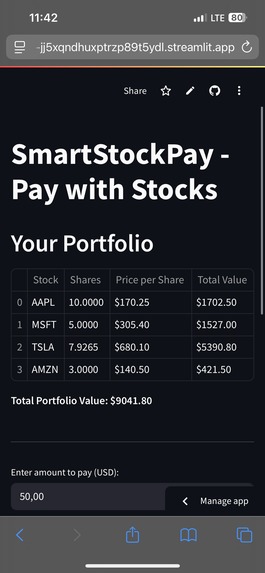 SmartStockPay – screenshot 4
