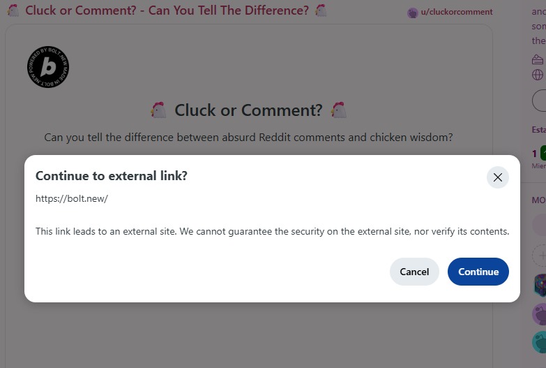 CluckOrComment – screenshot 9