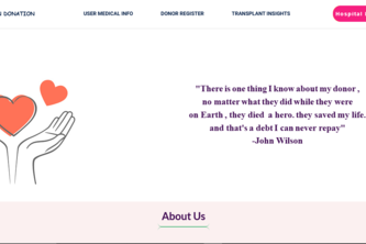 organ donation app | Devpost