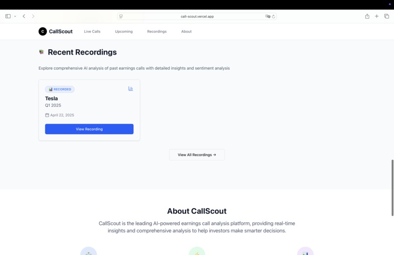 CallScout – screenshot 3