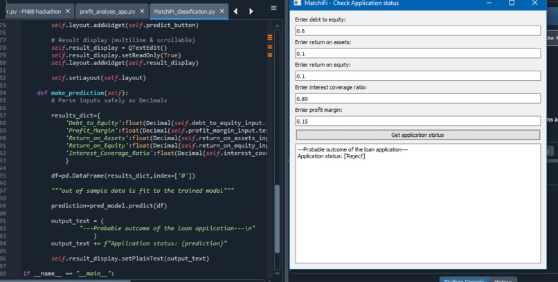 MatchiFi – screenshot 2