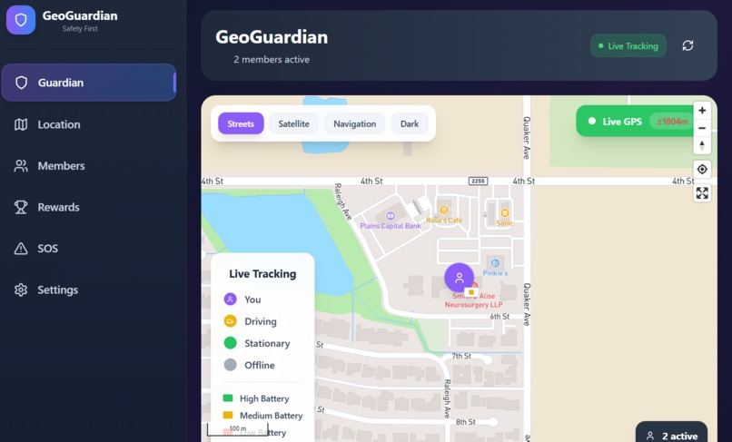 GeoGuardian – screenshot 3