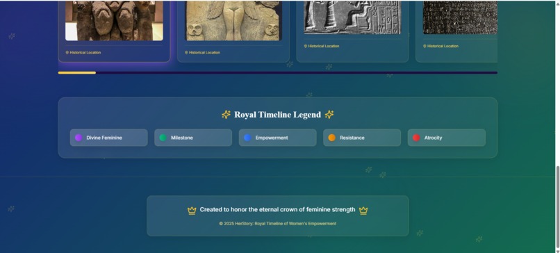 HerStory: Royal Timeline of Women’s Empowerment – screenshot 2