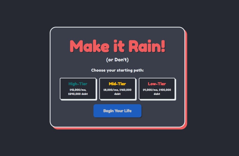 Make It Rain! (Or Don't) – screenshot 1
