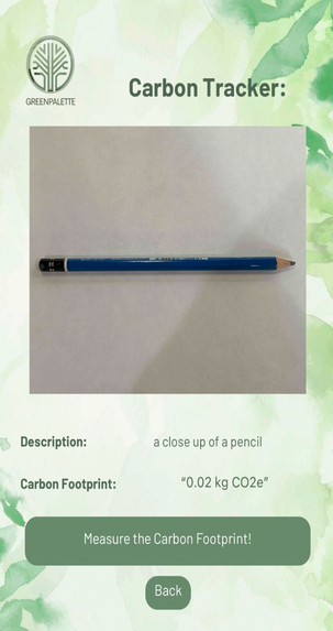 GreenPalette – screenshot 1