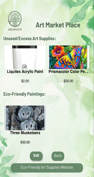 GreenPalette – screenshot 2