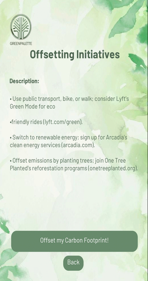 GreenPalette – screenshot 4