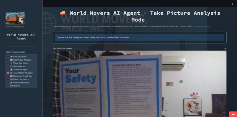  World Movers AI-Agent Drone, Customer Service, & Marketing – screenshot 12