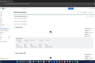 Multi-City Weather Dashboard for Jira