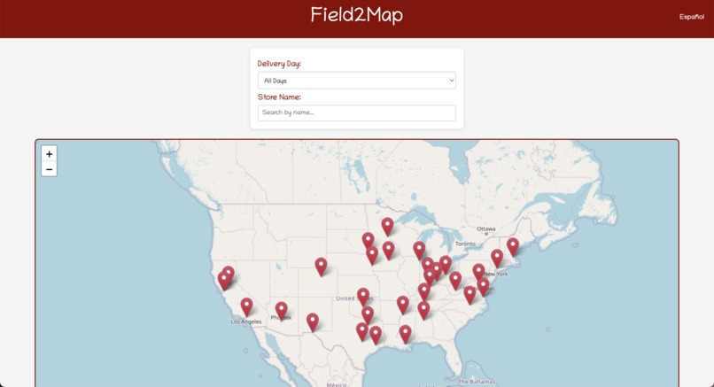 Field2Map – screenshot 1