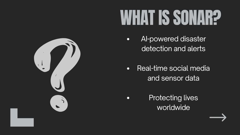 SONAR (Social Online Natural Disaster Alert Radar) – screenshot 3