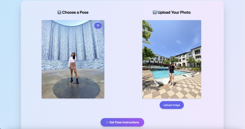 Travel Pose Helper – screenshot 1