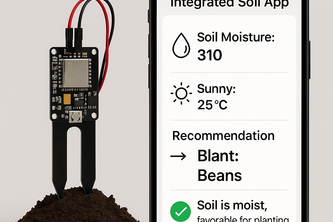 Integrated Soil Sensor with AI for Smart Crop Recommendation