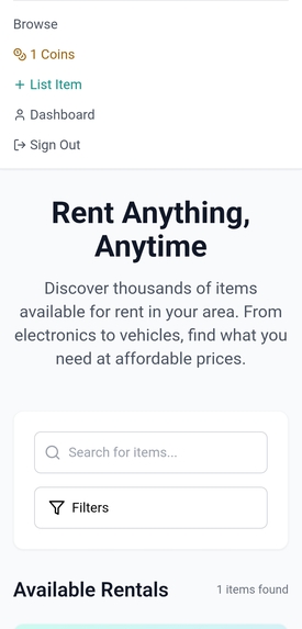 RentHive – screenshot 1