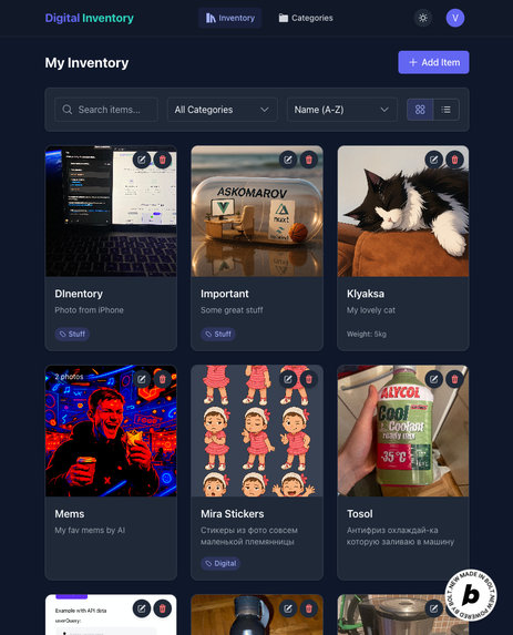 Digital Inventory – screenshot 5