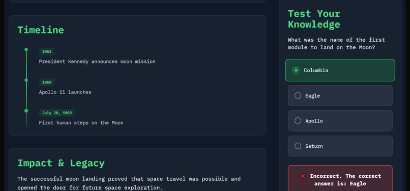 A Gamified History Experience – screenshot 4
