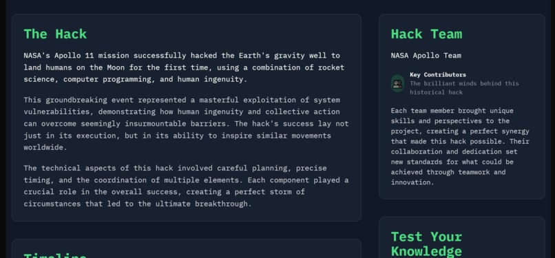 A Gamified History Experience – screenshot 3