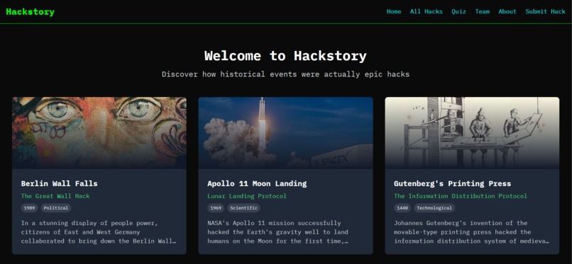 A Gamified History Experience – screenshot 1