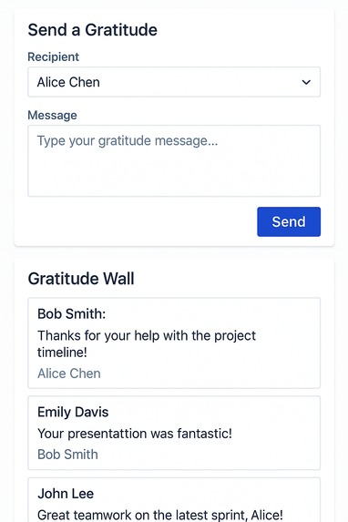Jira Gratitude Wall – screenshot 1